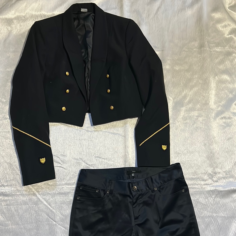 🔥final sale 🔥Suit 2 pieces blazer small + pant size  # 4